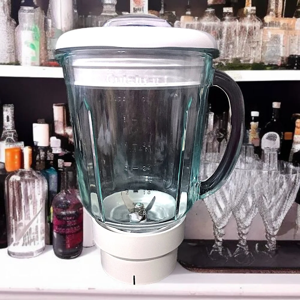 Cuisinart‎ Glass Blender Jar ONLY Attachment for Stand Mixers SM Models White